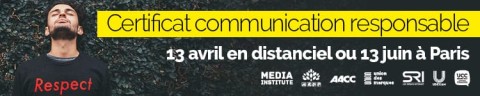 Certificat communication responsable - PRESENTIEL